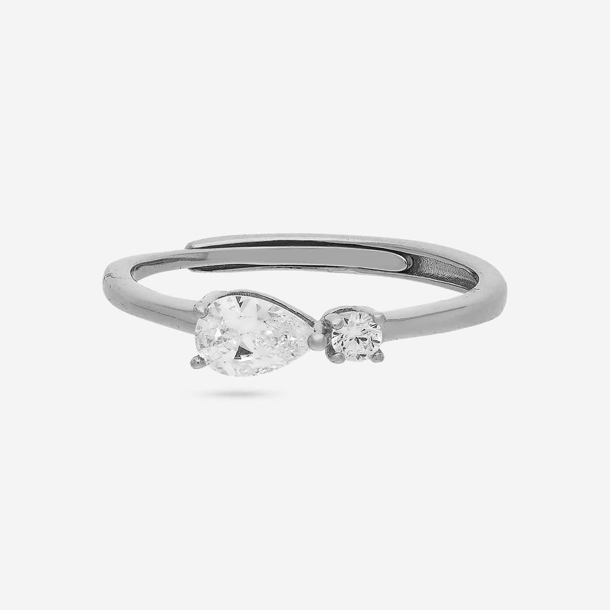 92.5 Silver Finger Ring 194246 - Image 8