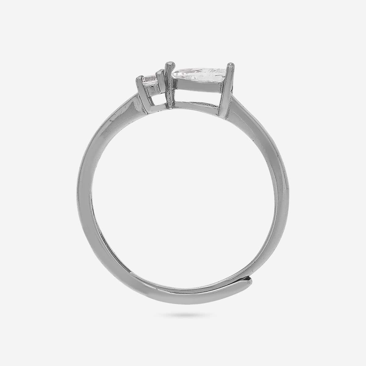 92.5 Silver Finger Ring 194246 - Image 9