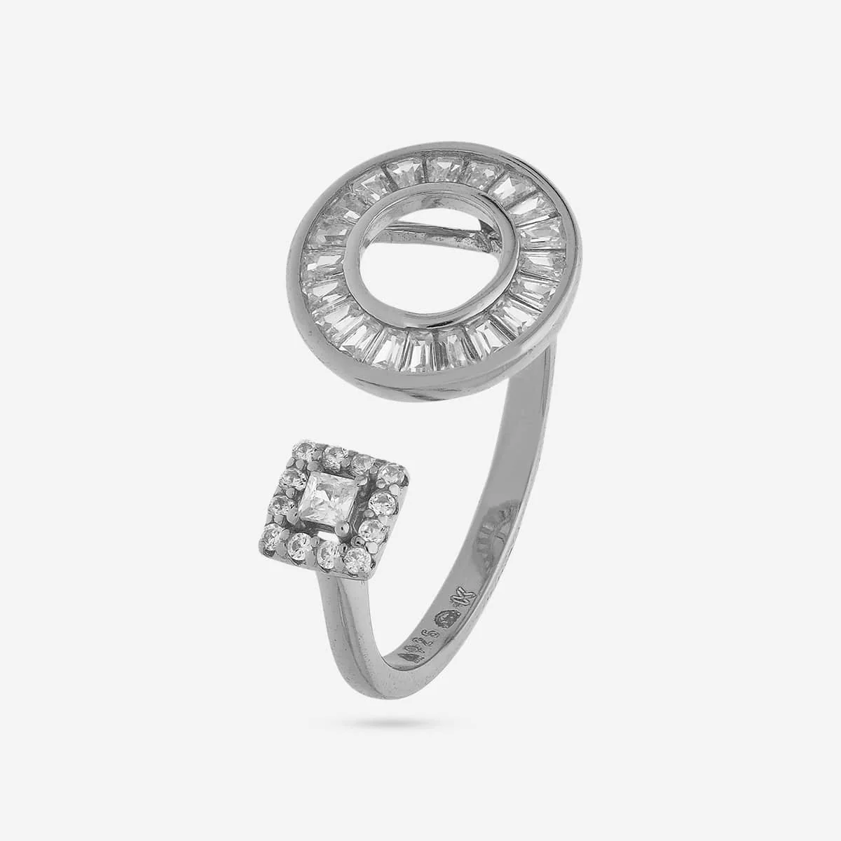 92.5 Silver Finger Ring 194247 - Image 5