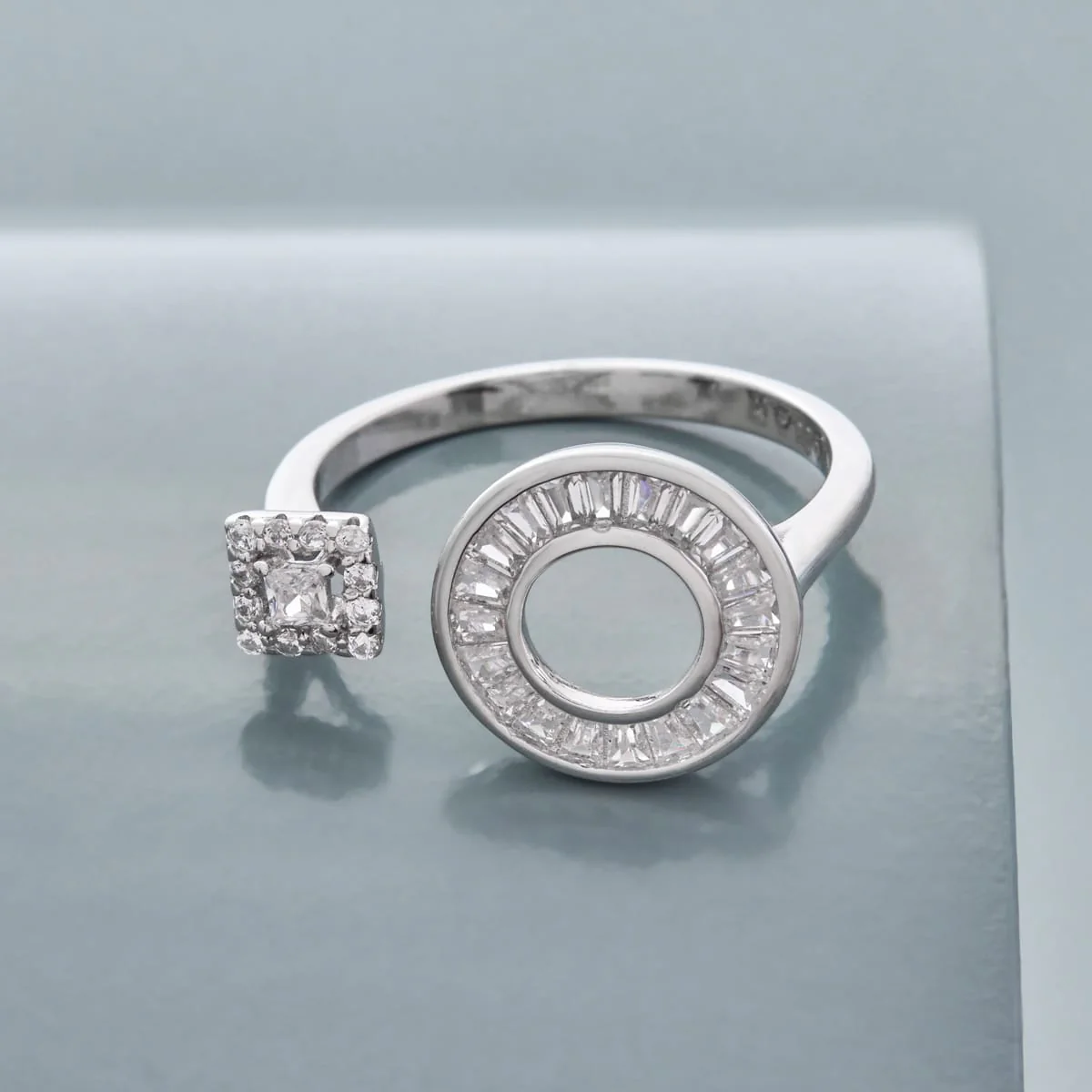 92.5 Silver Finger Ring 194247 - Image 6