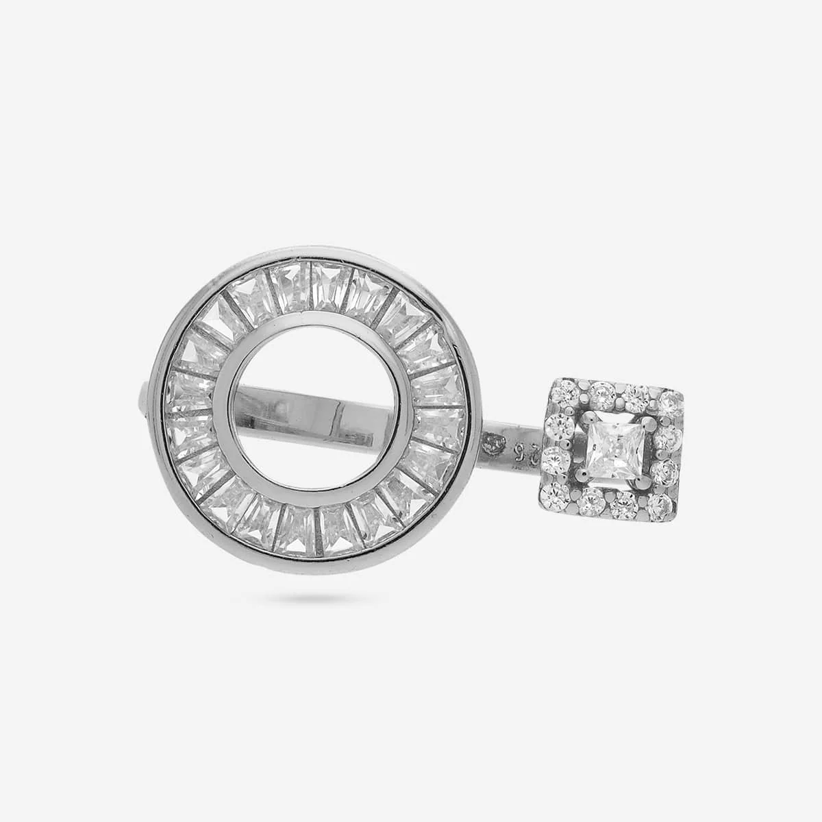 92.5 Silver Finger Ring 194247 - Image 8