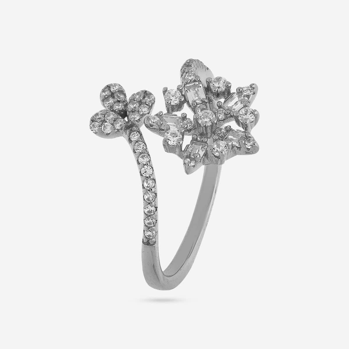 92.5 Silver Finger Ring 194248 - Image 6