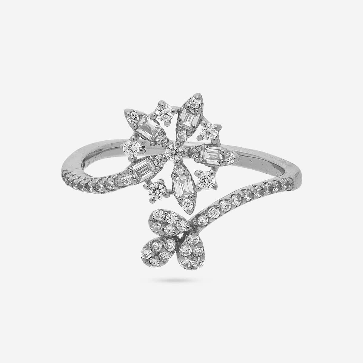 92.5 Silver Finger Ring 194248 - Image 8