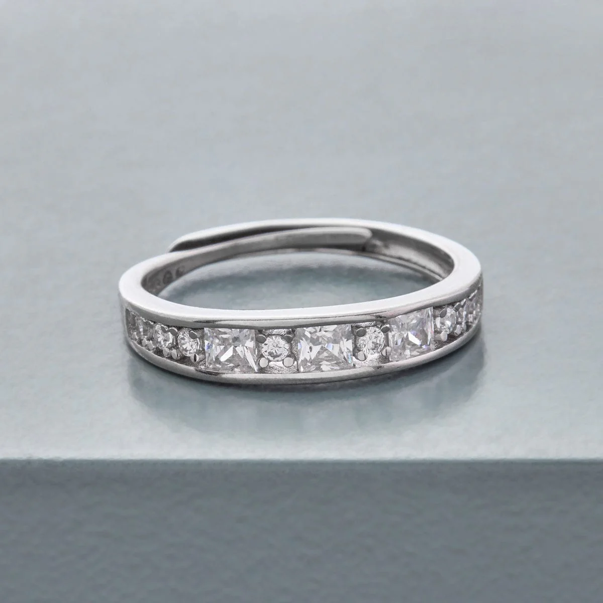 92.5 Silver Finger Ring 194252 - Image 7