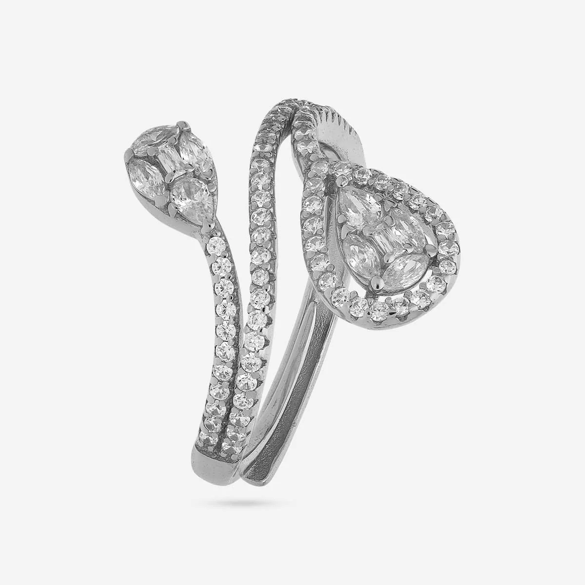 92.5 Silver Finger Ring 194344 - Image 6