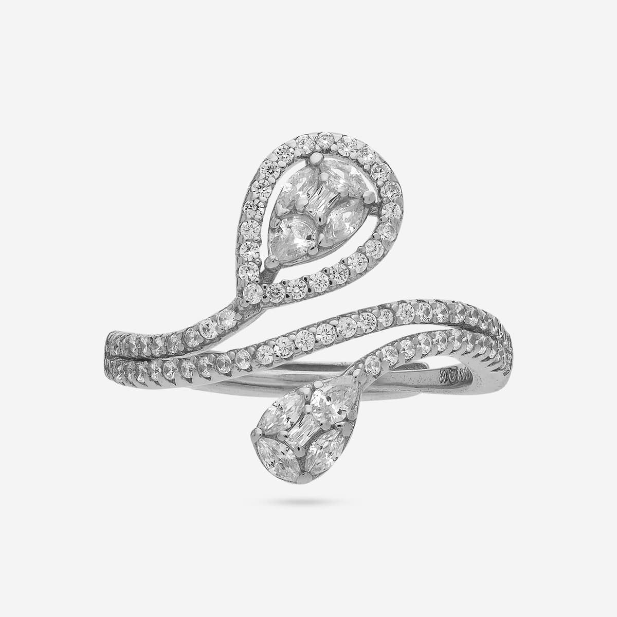 92.5 Silver Finger Ring 194344 - Image 8