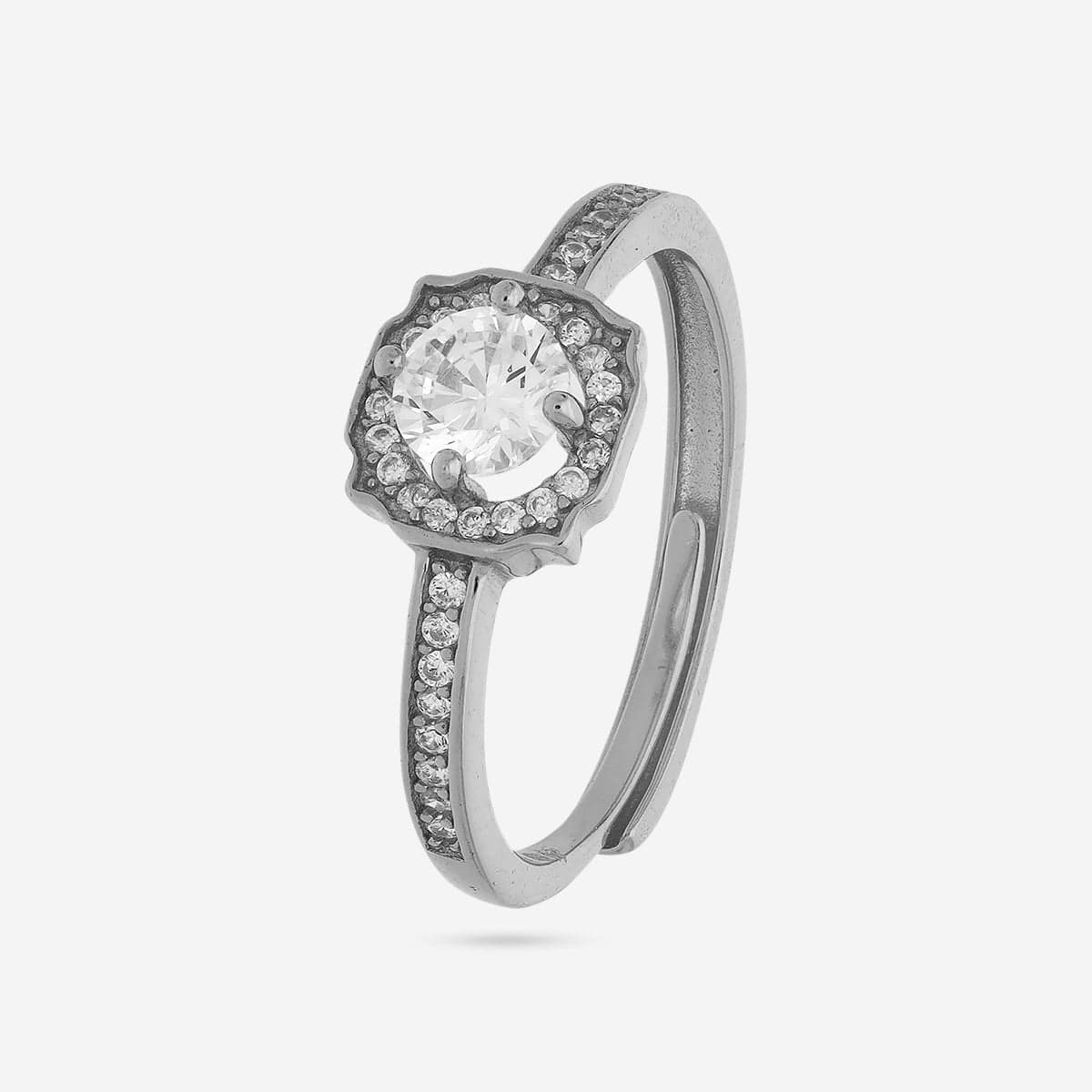92.5 Silver Finger Ring 194345 - Image 5