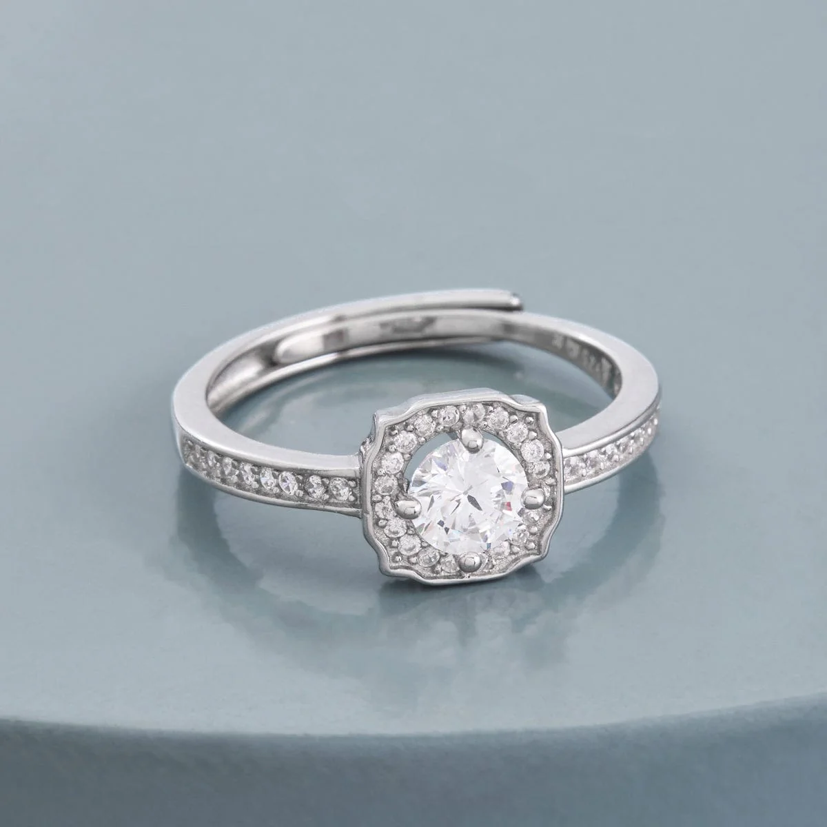 92.5 Silver Finger Ring 194345 - Image 6