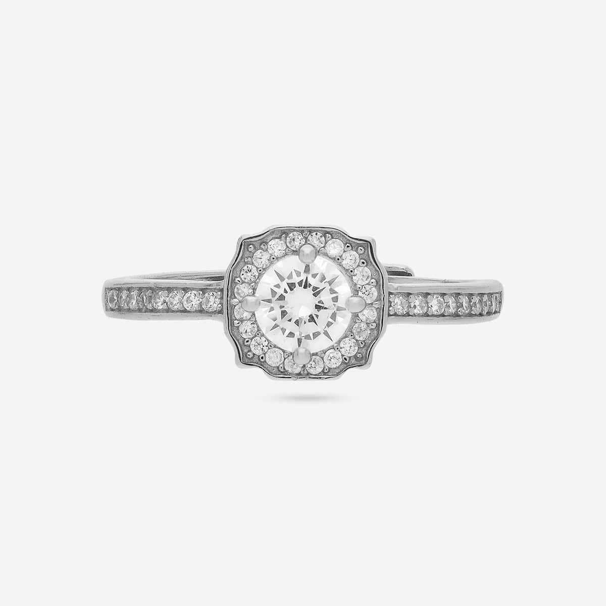 92.5 Silver Finger Ring 194345 - Image 8