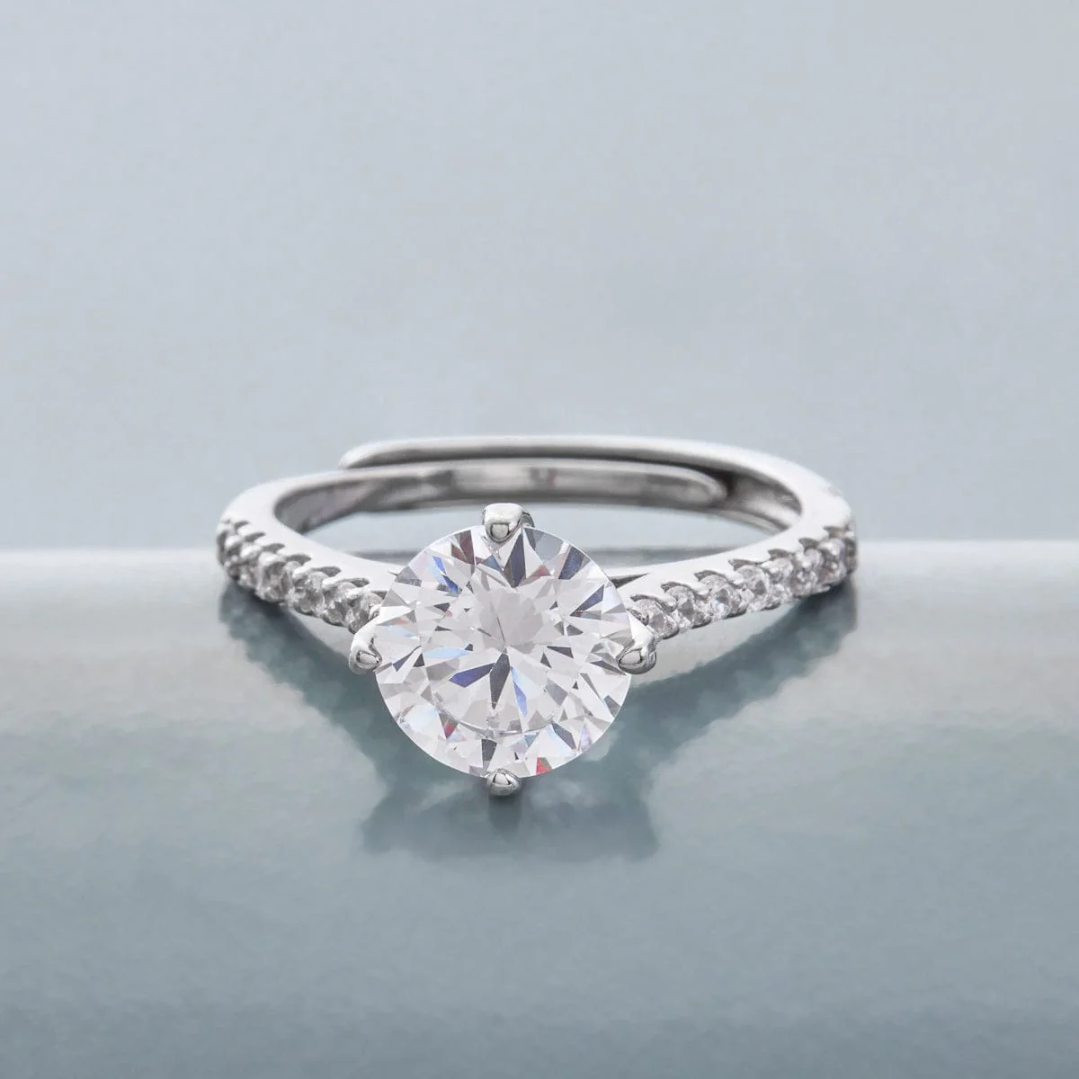 92.5 Silver Finger Ring 194347 - Image 6