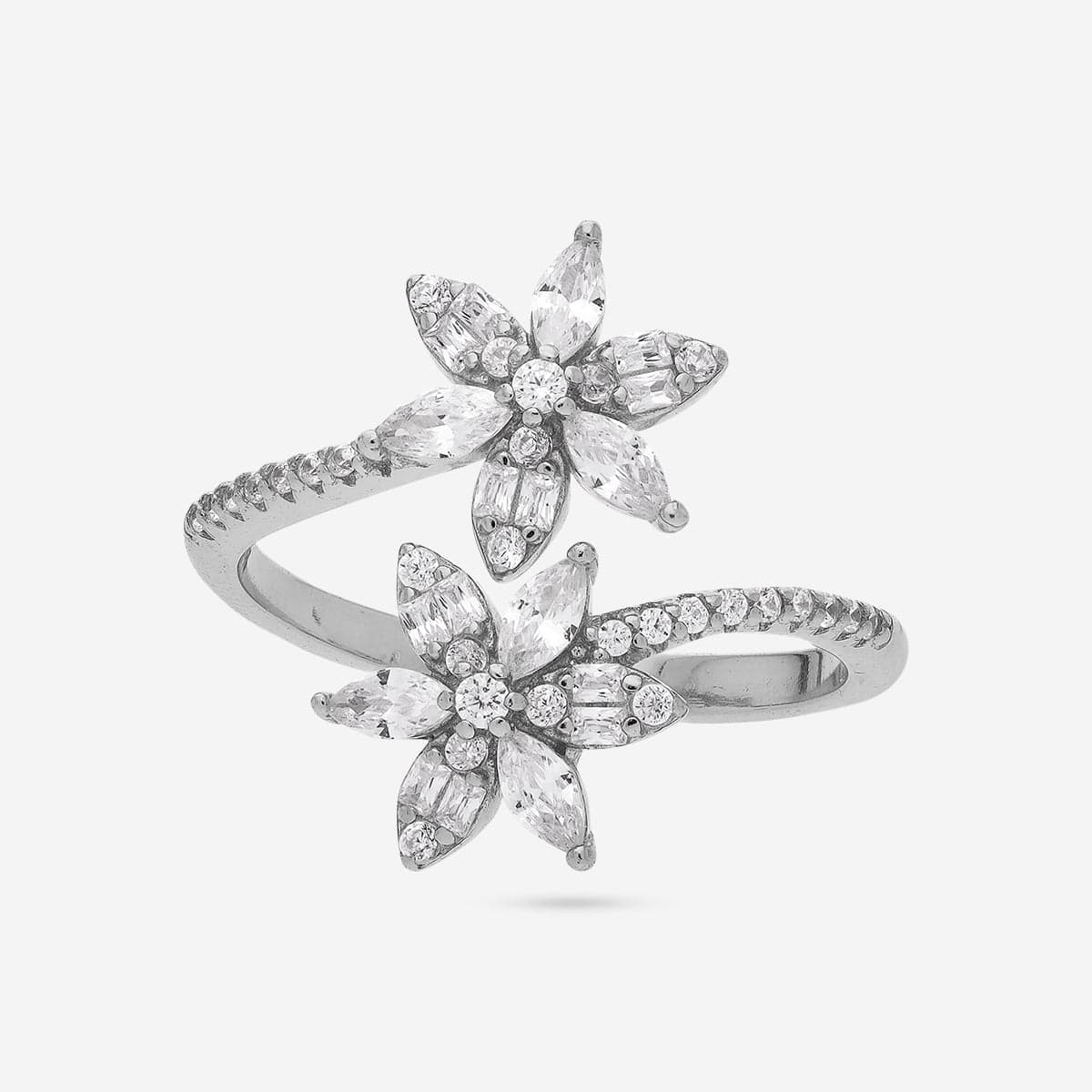 92.5 Silver Finger Ring 194348 - Image 8