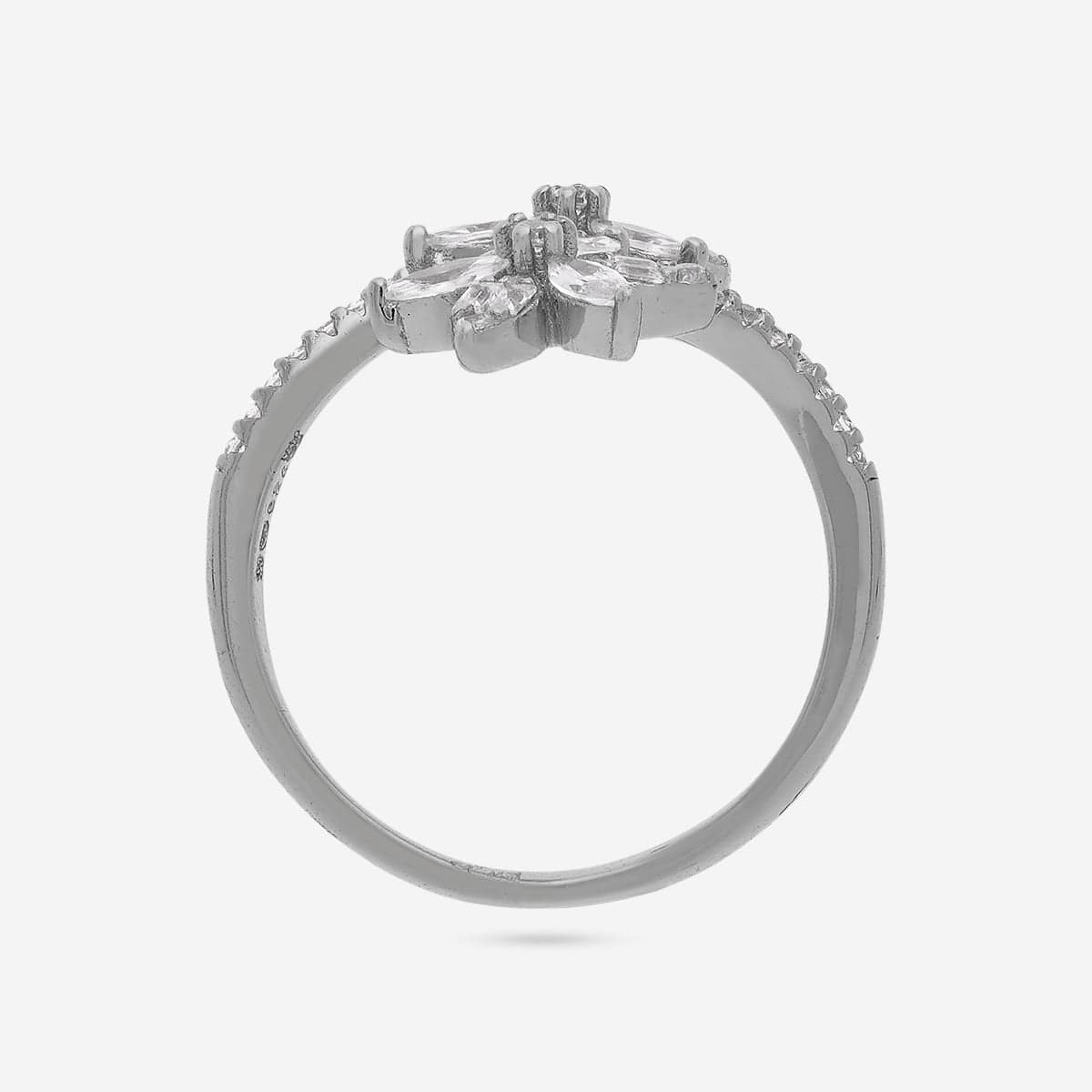 92.5 Silver Finger Ring 194348 - Image 9