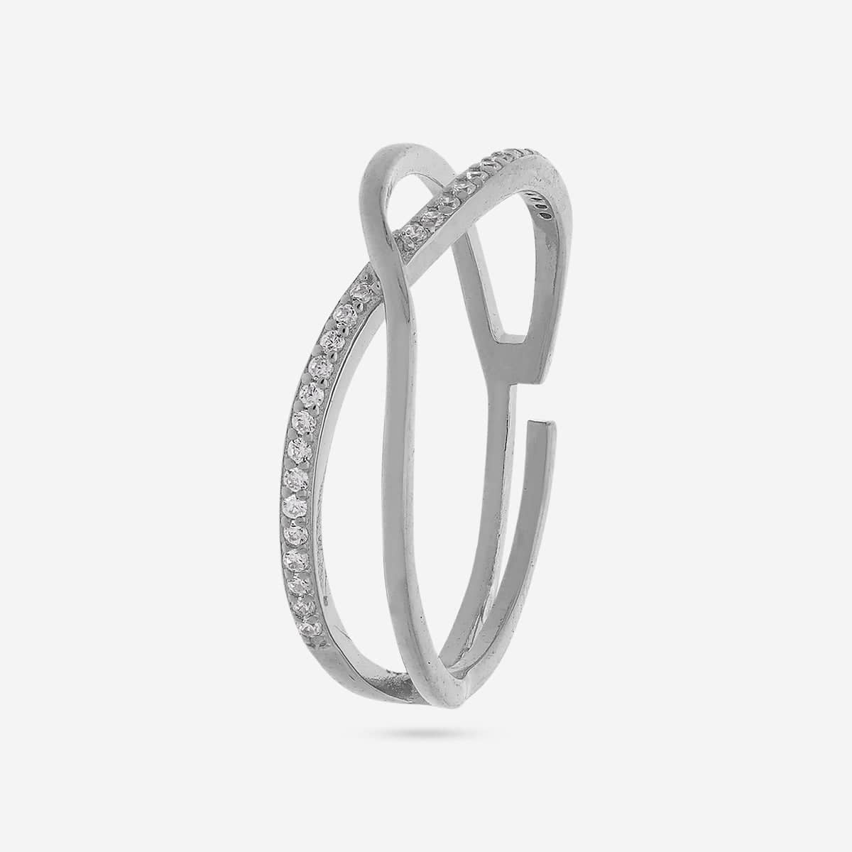92.5 Silver Finger Ring 194375 - Image 5