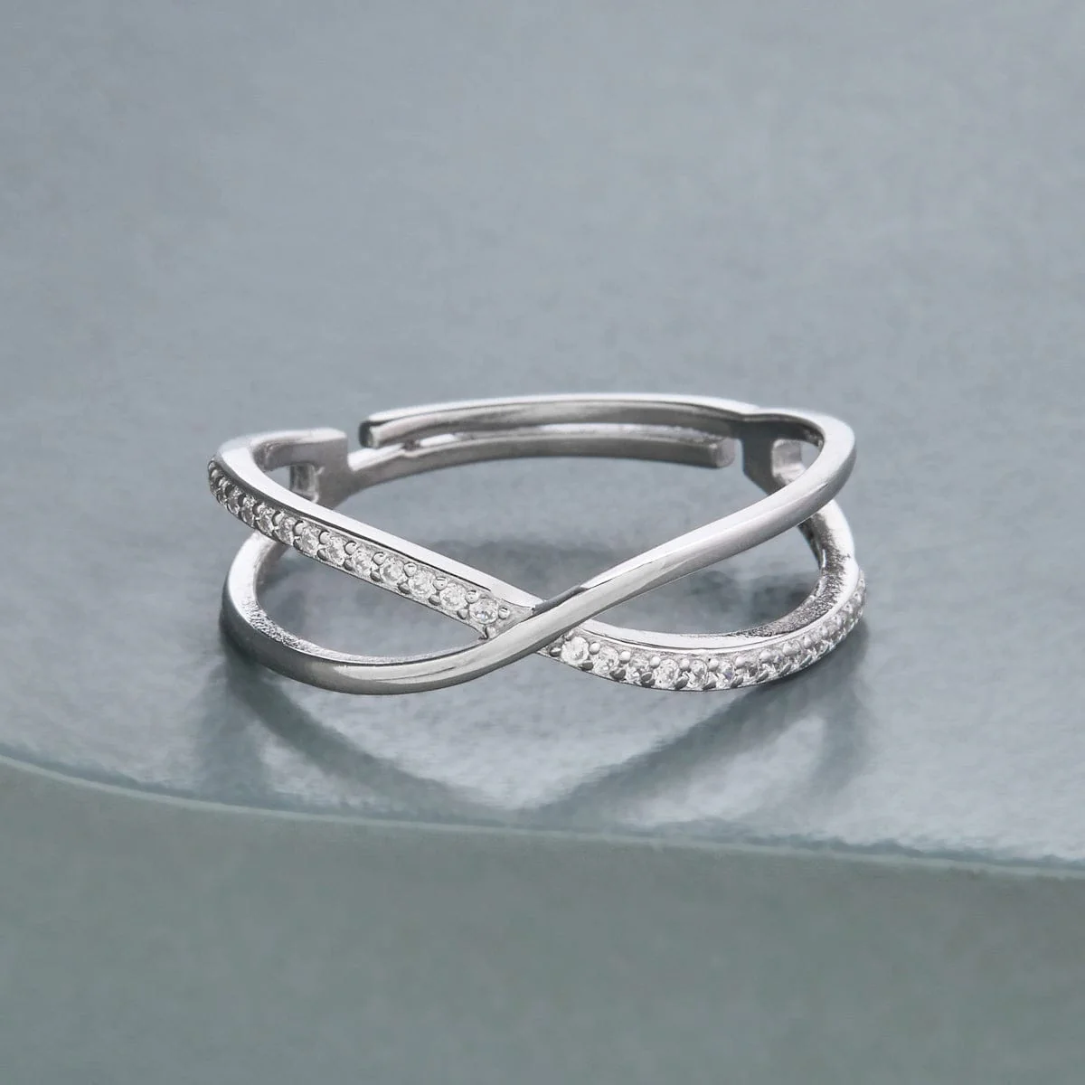 92.5 Silver Finger Ring 194375 - Image 6