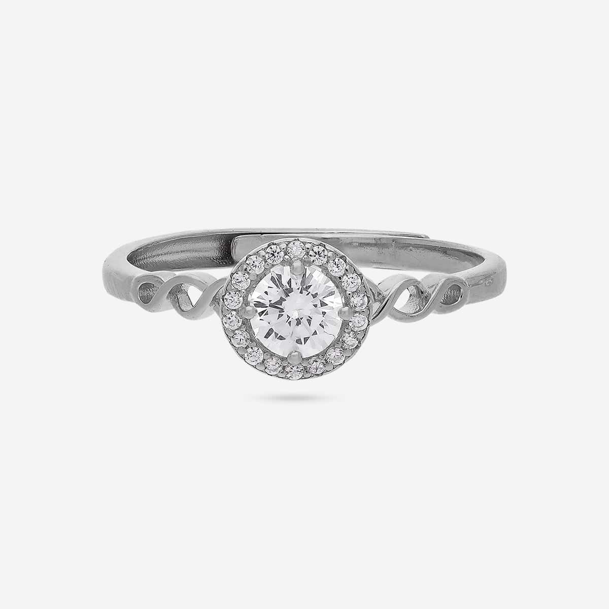 92.5 Silver Finger Ring 194376 - Image 8