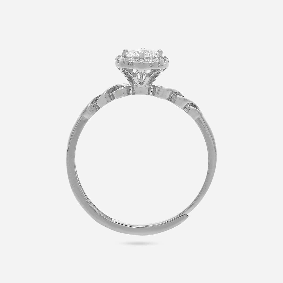 92.5 Silver Finger Ring 194376 - Image 9