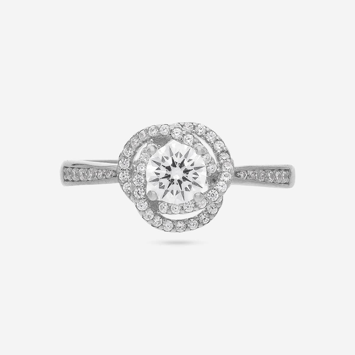 92.5 Silver Finger Ring 194377 - Image 8
