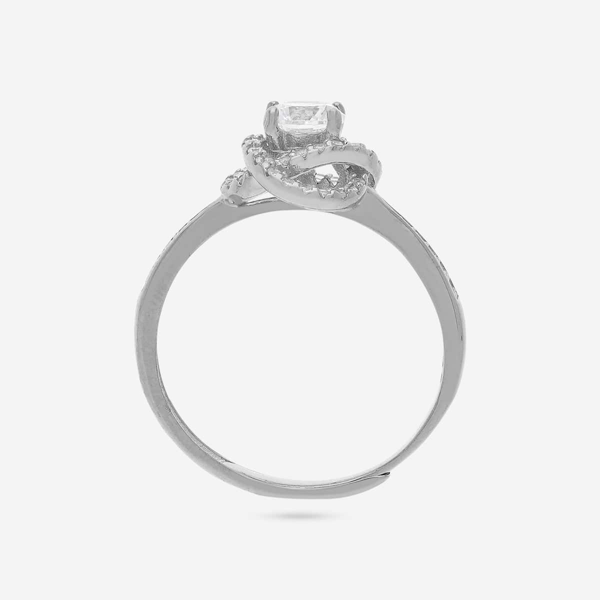 92.5 Silver Finger Ring 194377 - Image 9