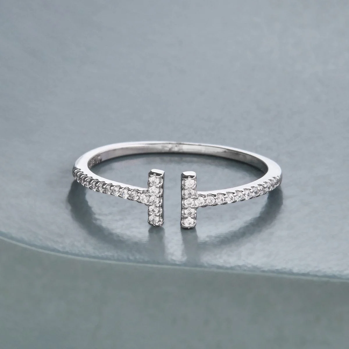 92.5 Silver Finger Ring 194378 - Image 6