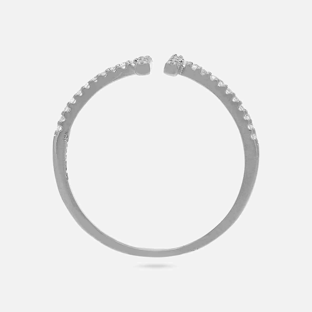 92.5 Silver Finger Ring 194378 - Image 9