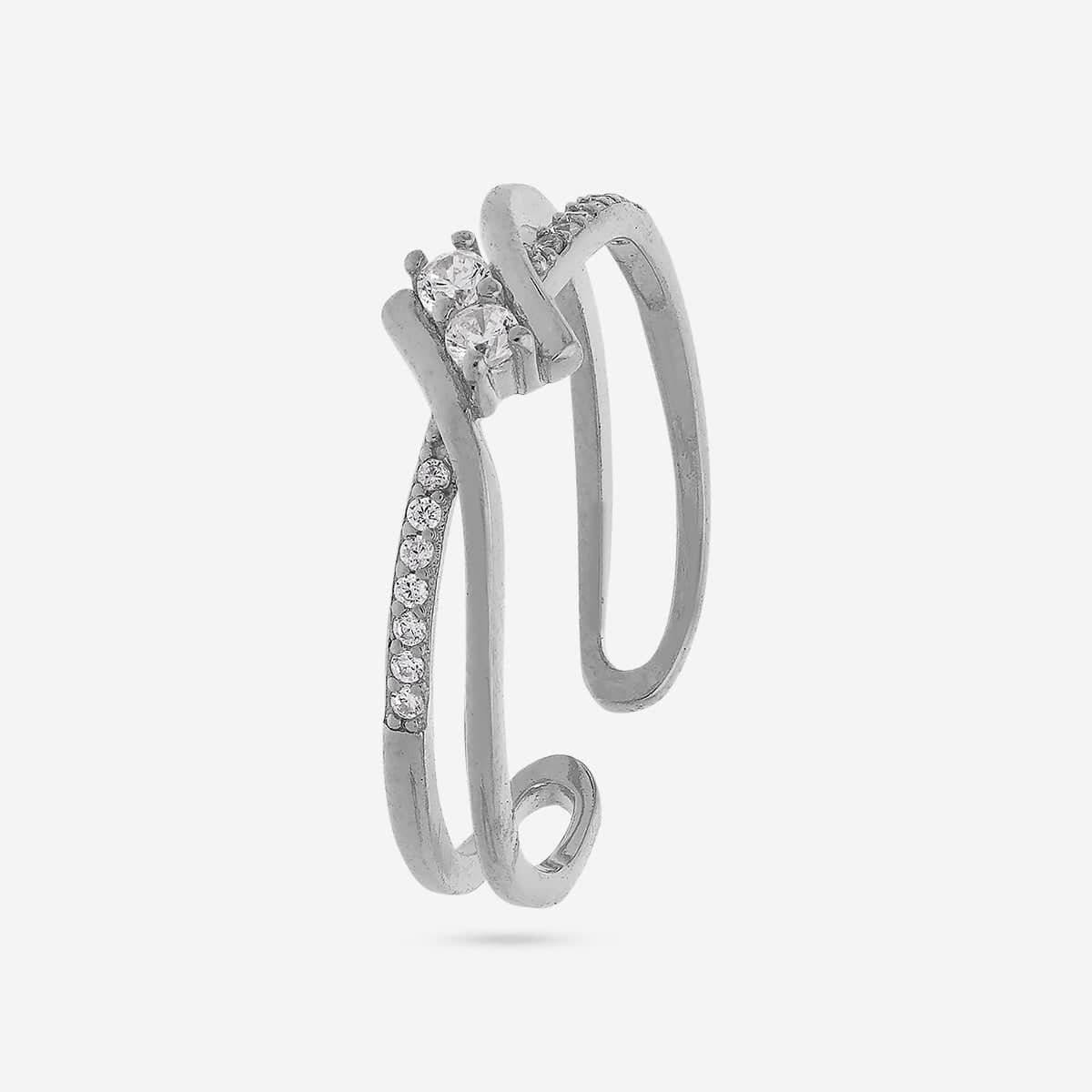 92.5 Silver Finger Ring 194380 - Image 5