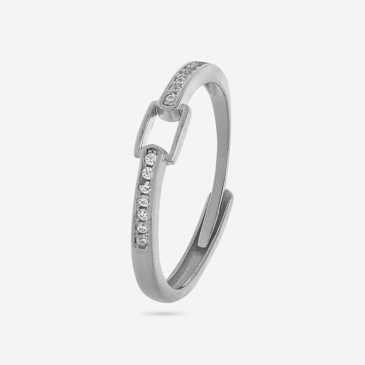 92.5 Silver Finger Ring 194381 - Image 6