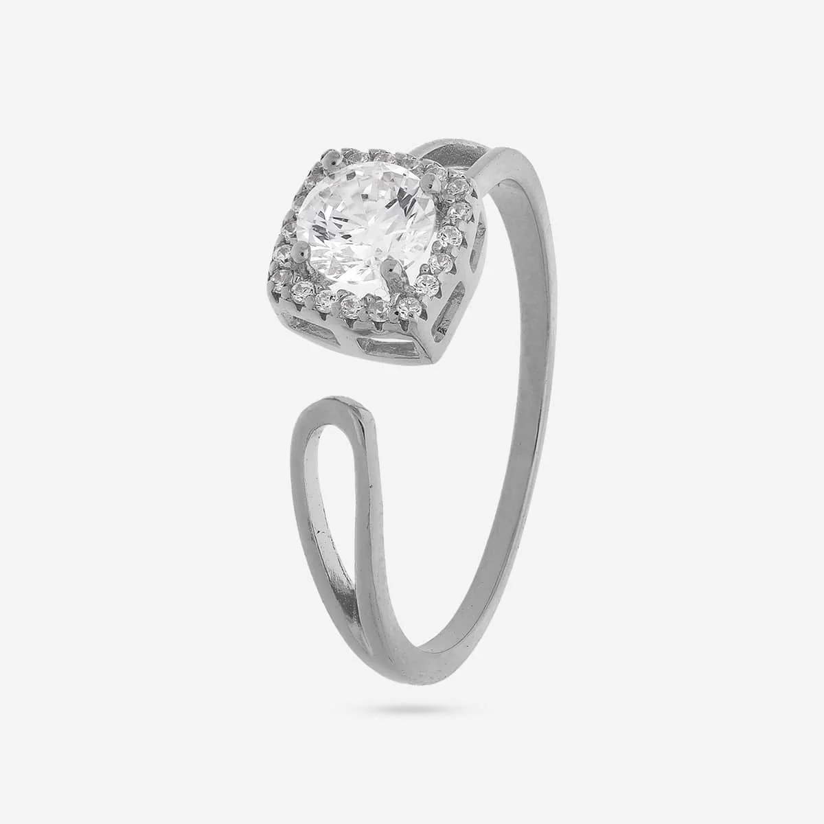 92.5 Silver Finger Ring 194382 - Image 5