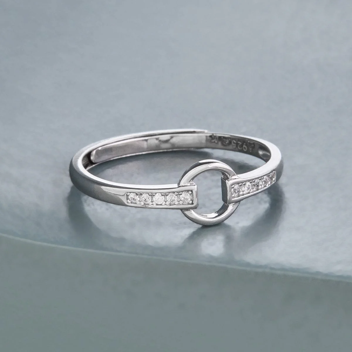 92.5 Silver Finger Ring 194384 - Image 7