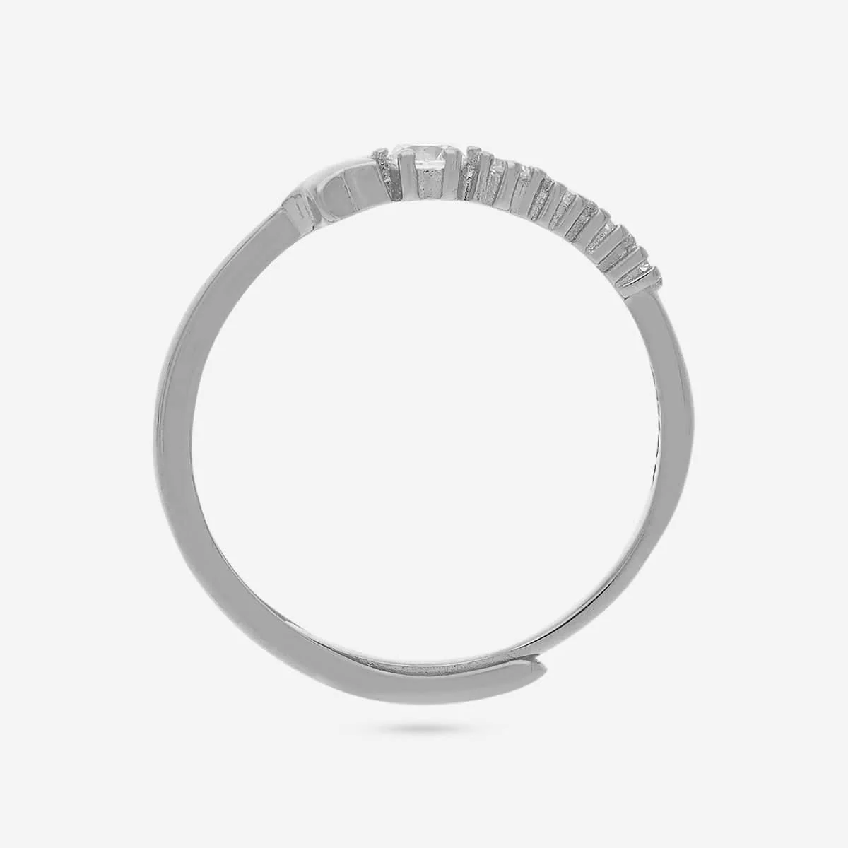92.5 Silver Finger Ring 194385 - Image 9