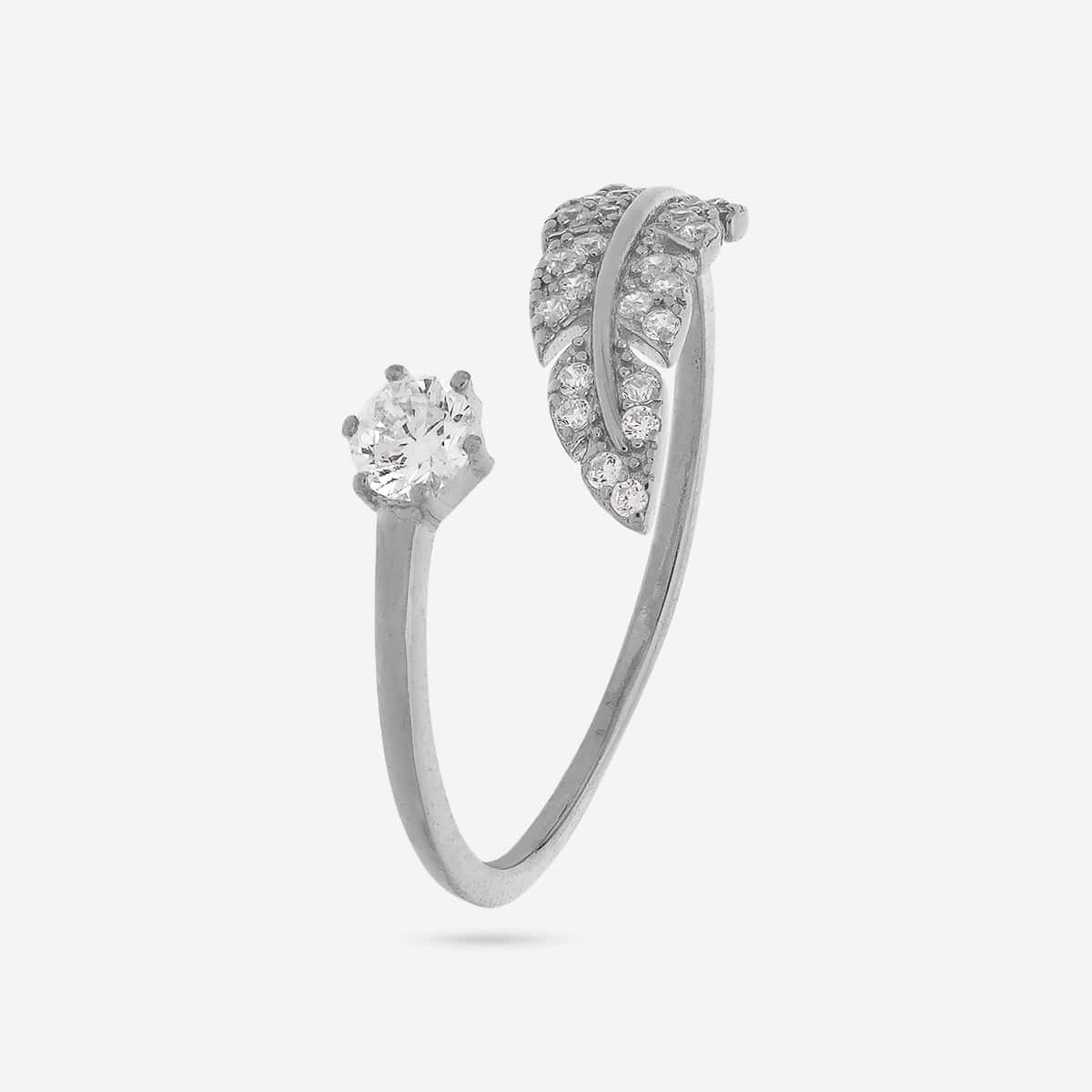 92.5 Silver Finger Ring 194388 - Image 5
