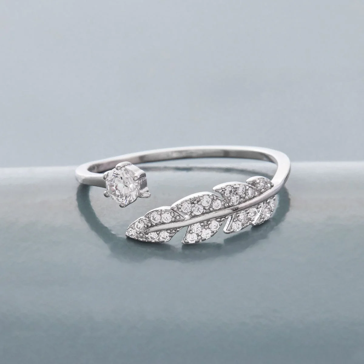 92.5 Silver Finger Ring 194388 - Image 6