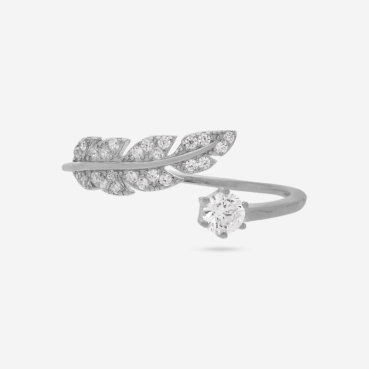 92.5 Silver Finger Ring 194388 - Image 8