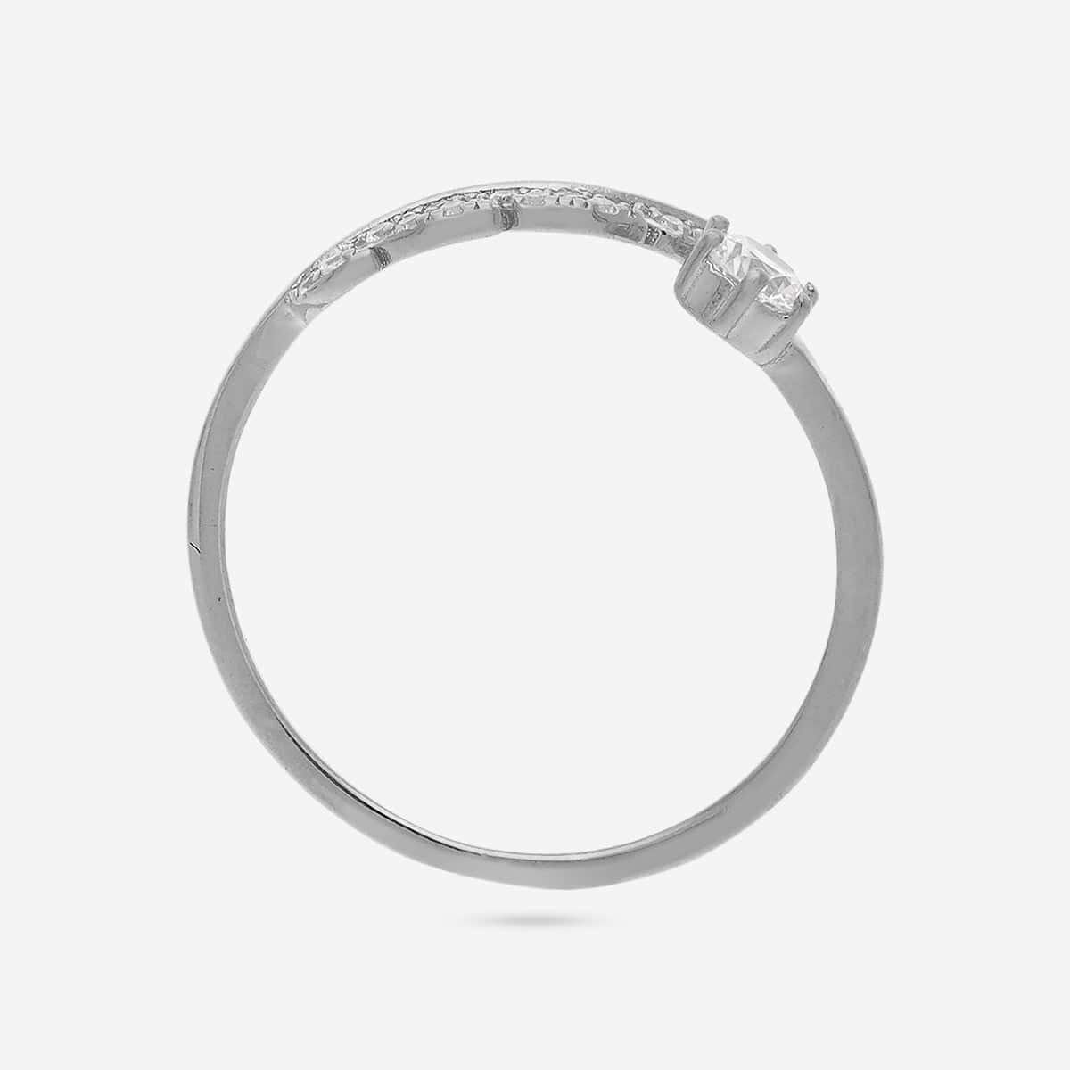 92.5 Silver Finger Ring 194388 - Image 9
