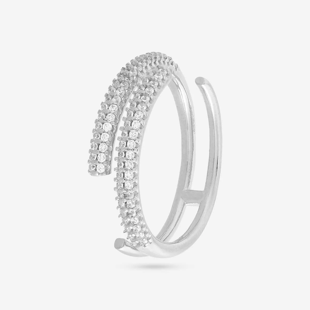 92.5 Silver Finger Ring 194587 - Image 6