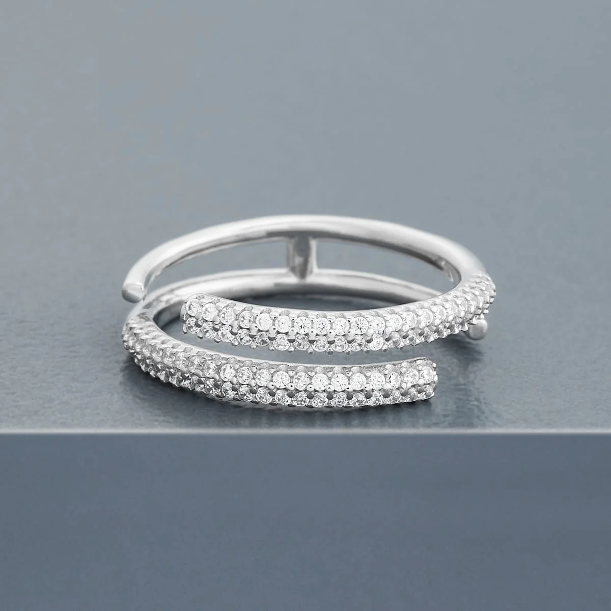 92.5 Silver Finger Ring 194587 - Image 7