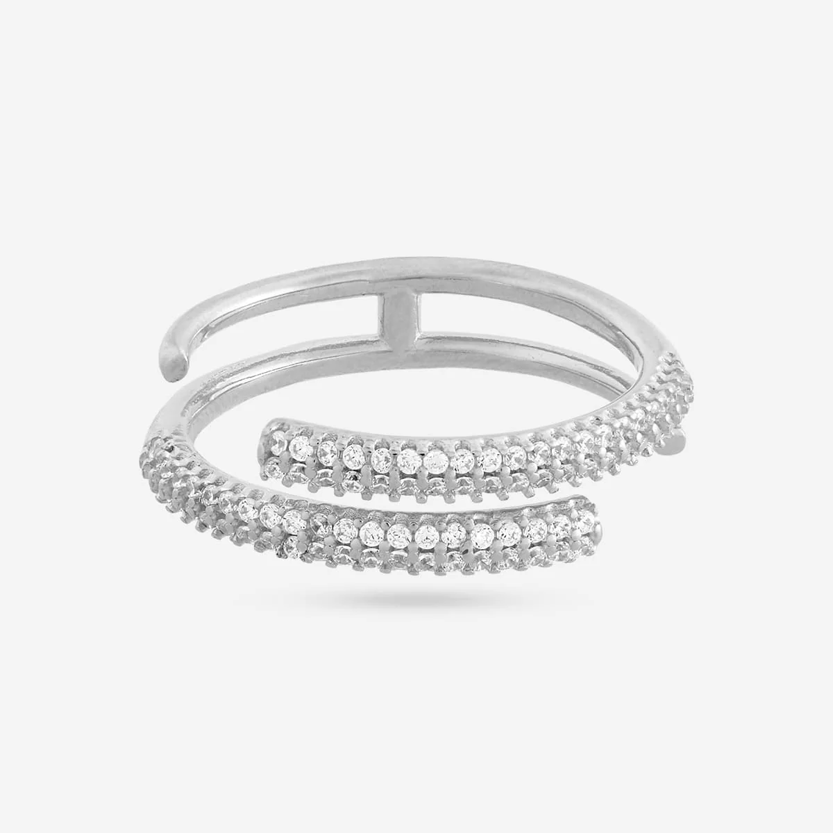92.5 Silver Finger Ring 194587 - Image 8