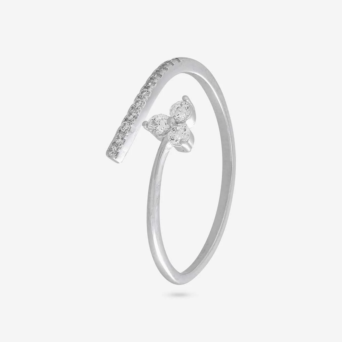 92.5 Silver Finger Ring 194595 - Image 5