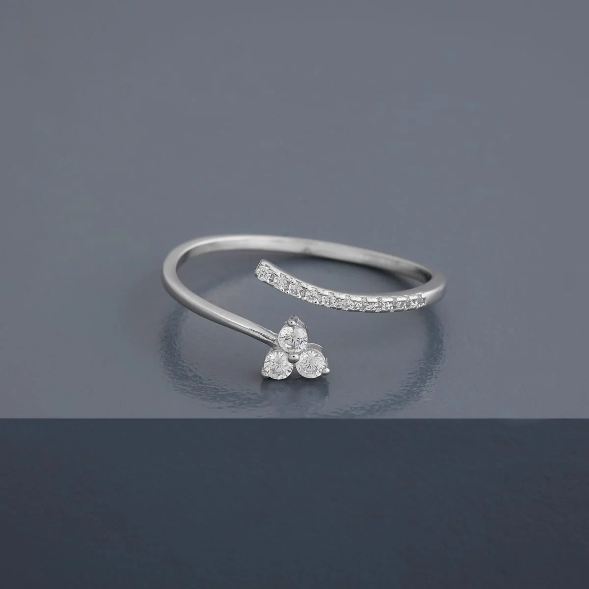 92.5 Silver Finger Ring 194595 - Image 6