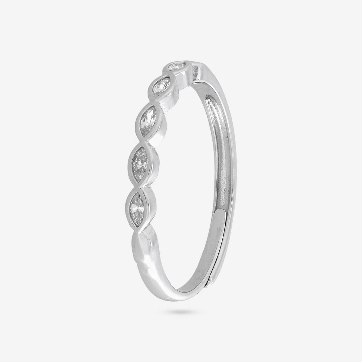 92.5 Silver Finger Ring 194596 - Image 5