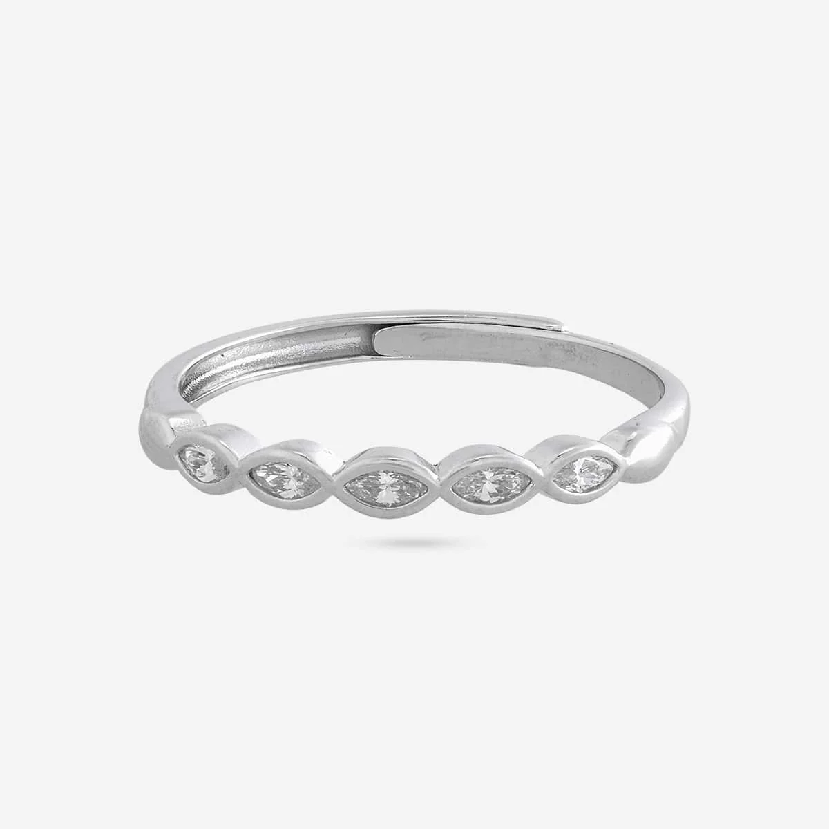92.5 Silver Finger Ring 194596 - Image 7