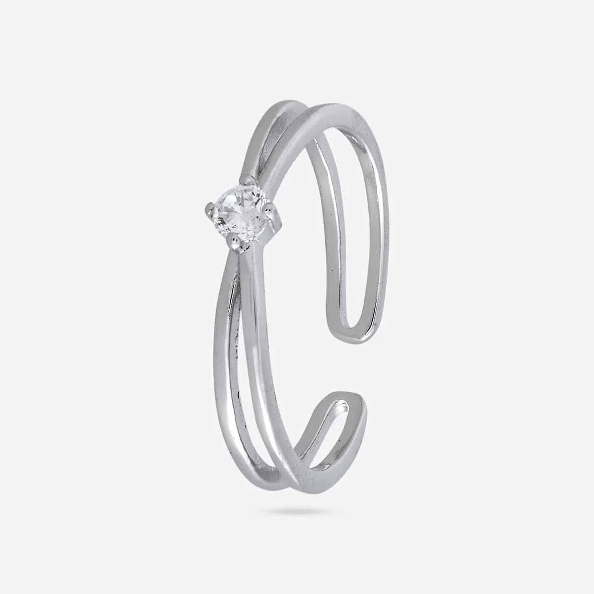 92.5 Silver Finger Ring 194597 - Image 6