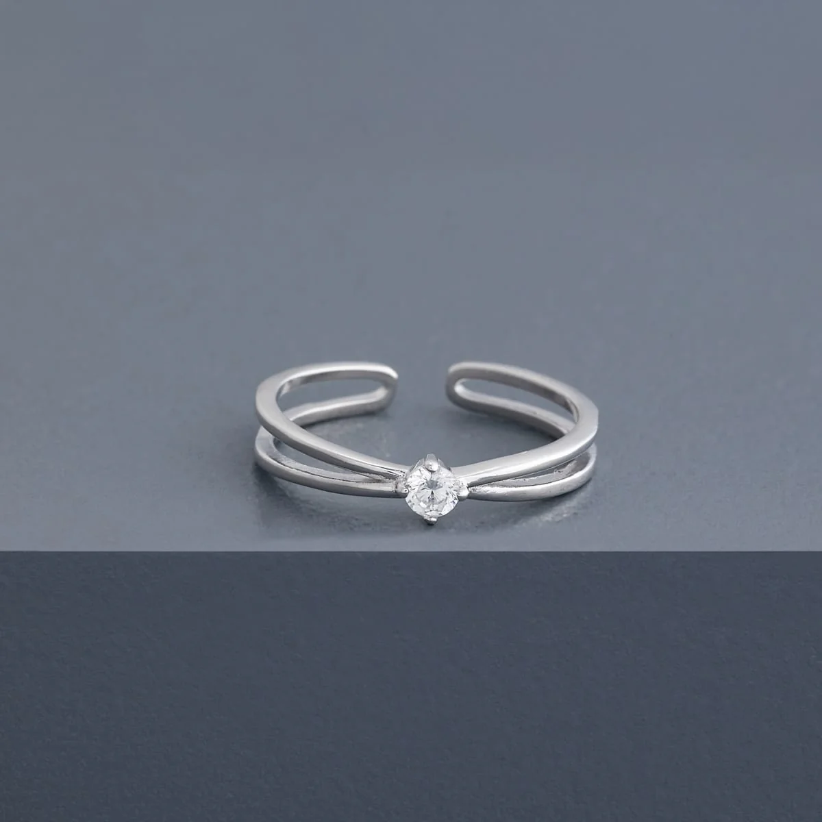 92.5 Silver Finger Ring 194597 - Image 7