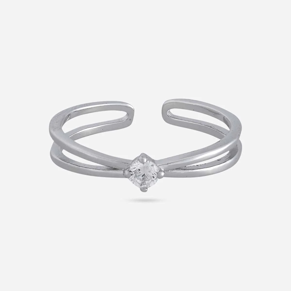 92.5 Silver Finger Ring 194597 - Image 8