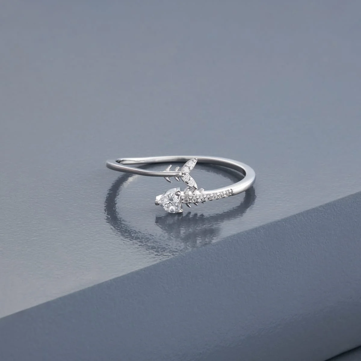 92.5 Silver Finger Ring 194599 - Image 6