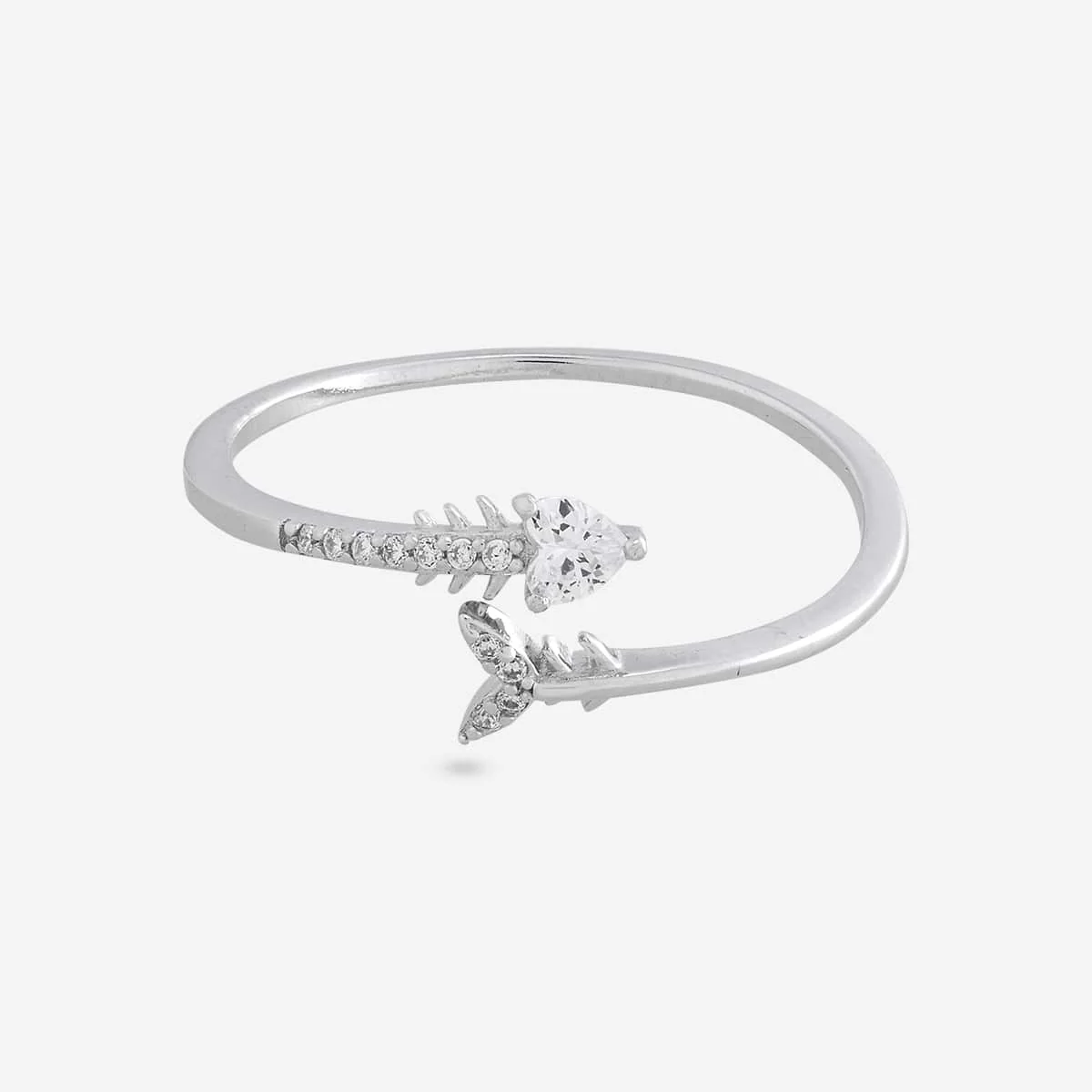 92.5 Silver Finger Ring 194599 - Image 7