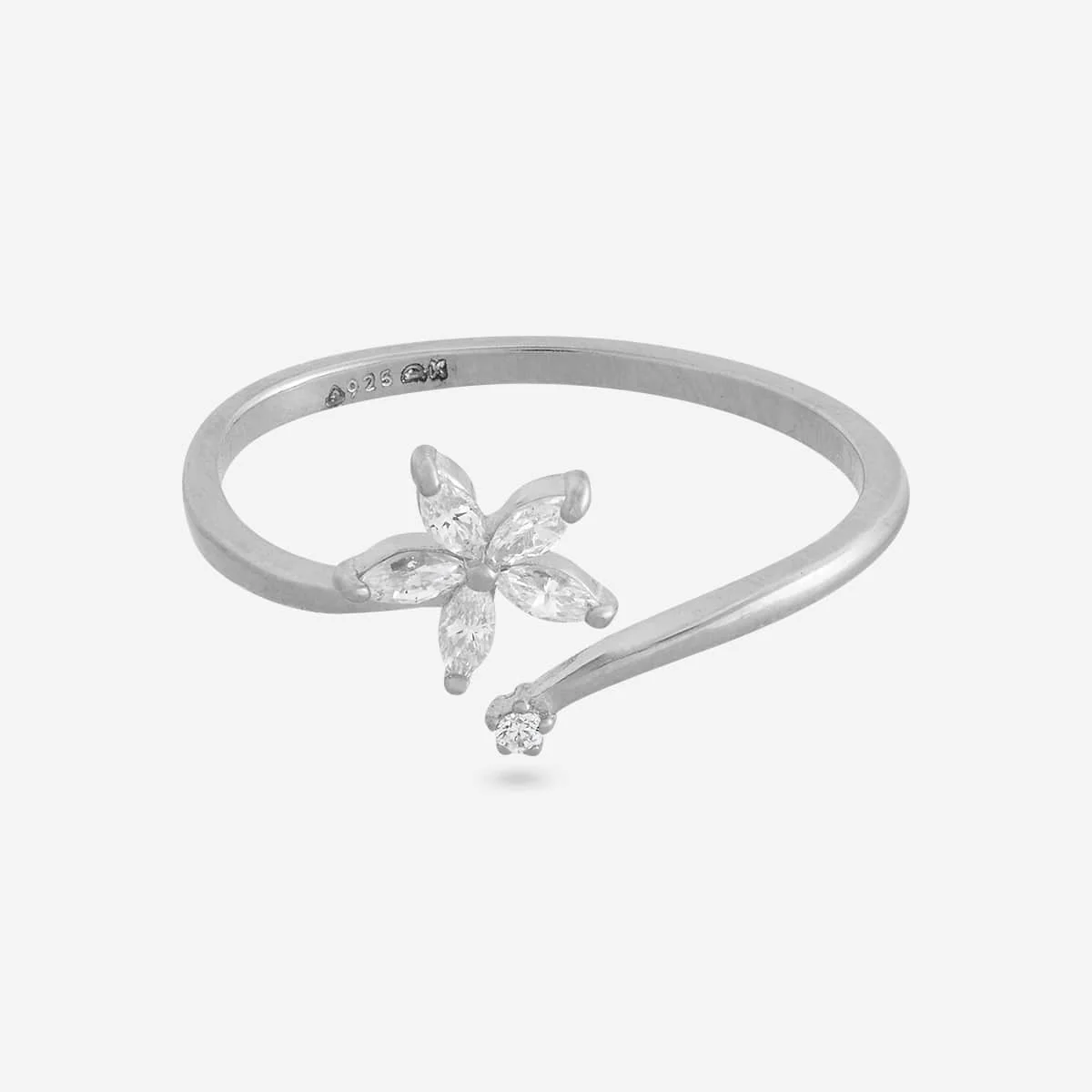 92.5 Silver Finger Ring 194600 - Image 8