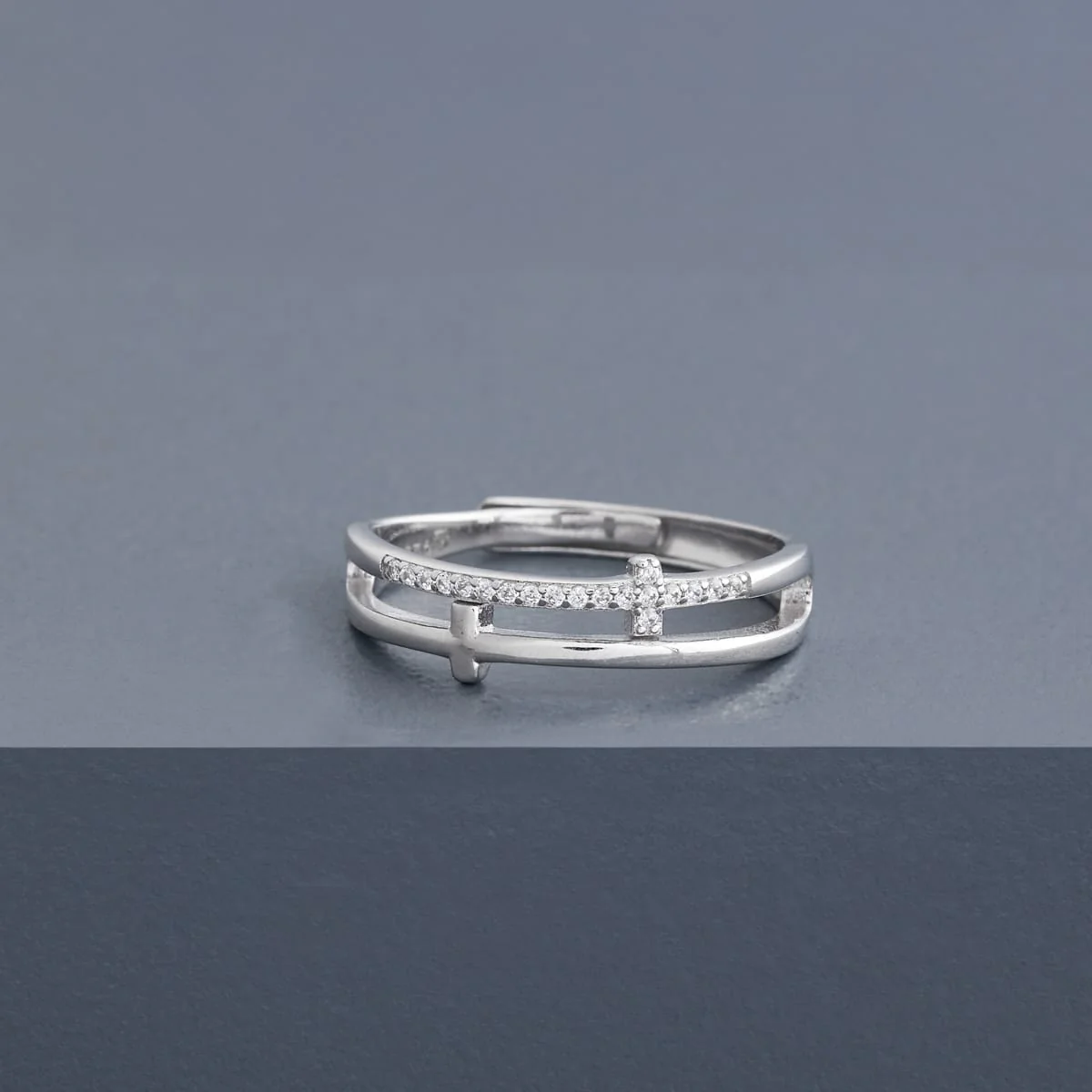 92.5 Silver Finger Ring 194603 - Image 7