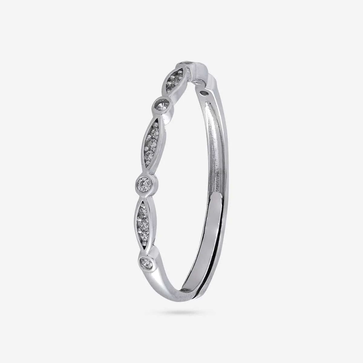 92.5 Silver Finger Ring 194604 - Image 6