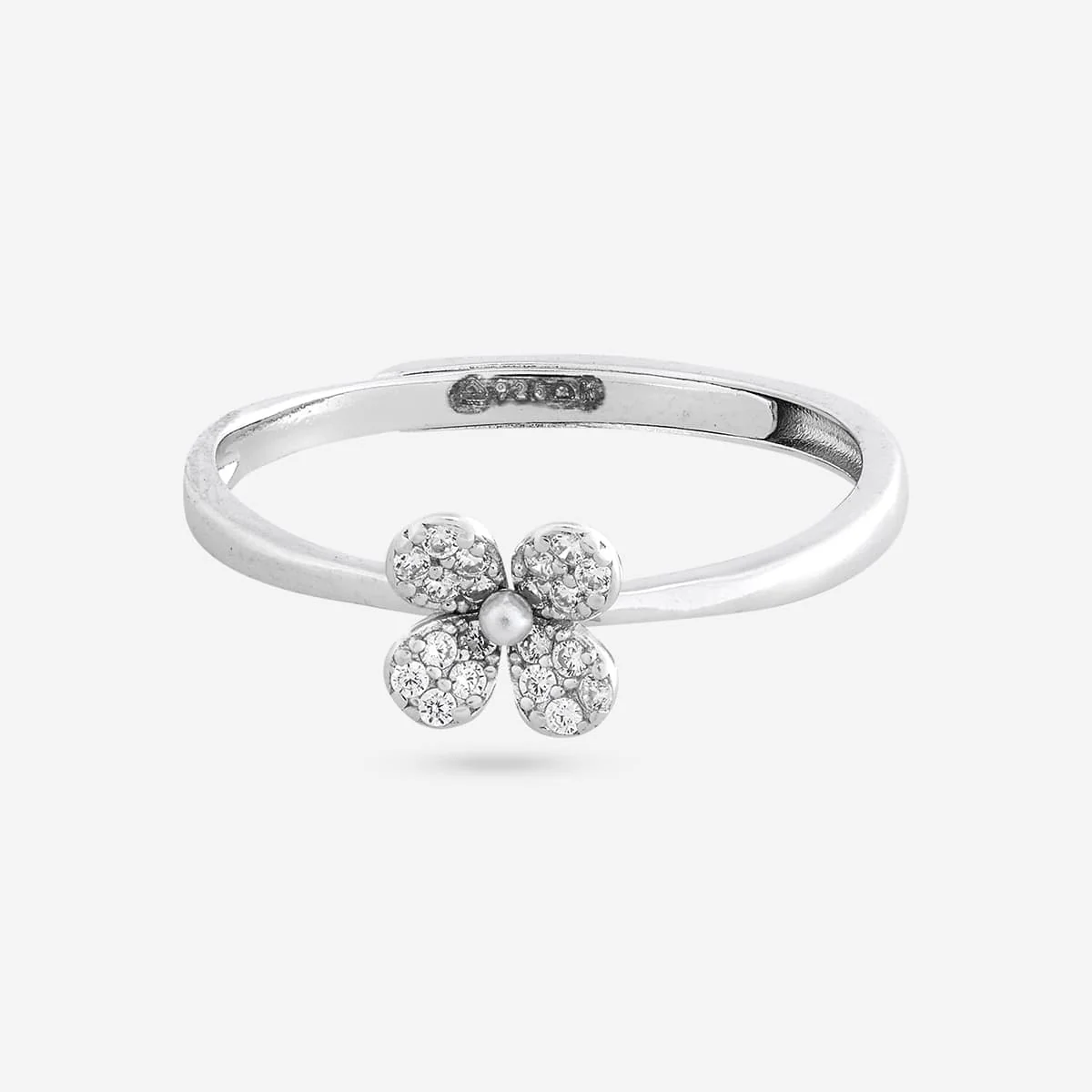 92.5 Silver Finger Ring 194606 - Image 7
