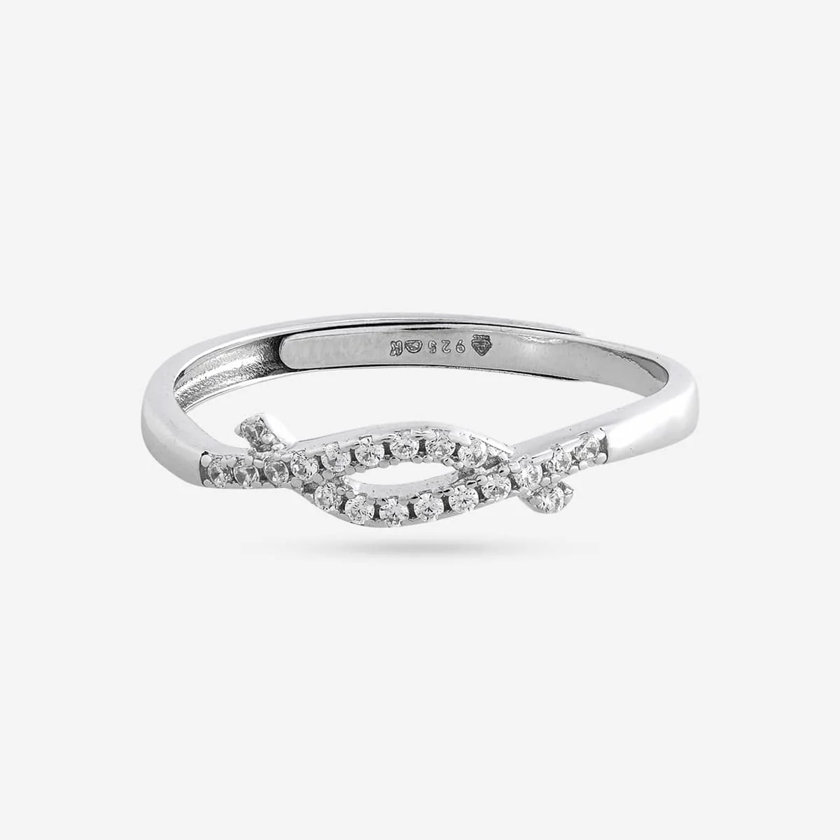 92.5 Silver Finger Ring 194607 - Image 7